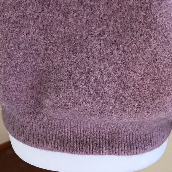 Madewell Dillon Mockneck Pullover Sweater. Cozycore. Outdoor.  Light Academia - Picture 5 of 13